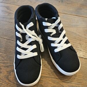 NEW Gap Kids Cool Black High-Top Sneakers Size 2